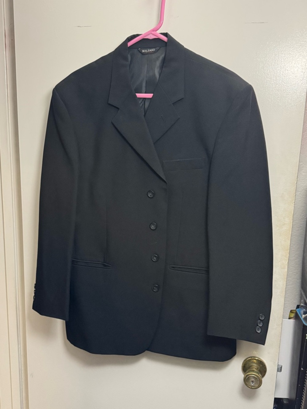 Men's Tailored Black Sport Coat